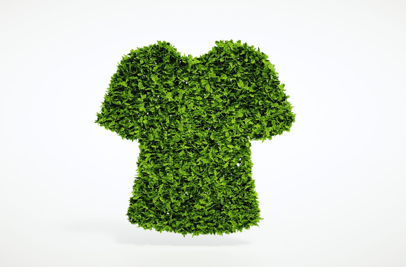 Close-up of natural, sustainable fabric showcasing eco-friendly materials