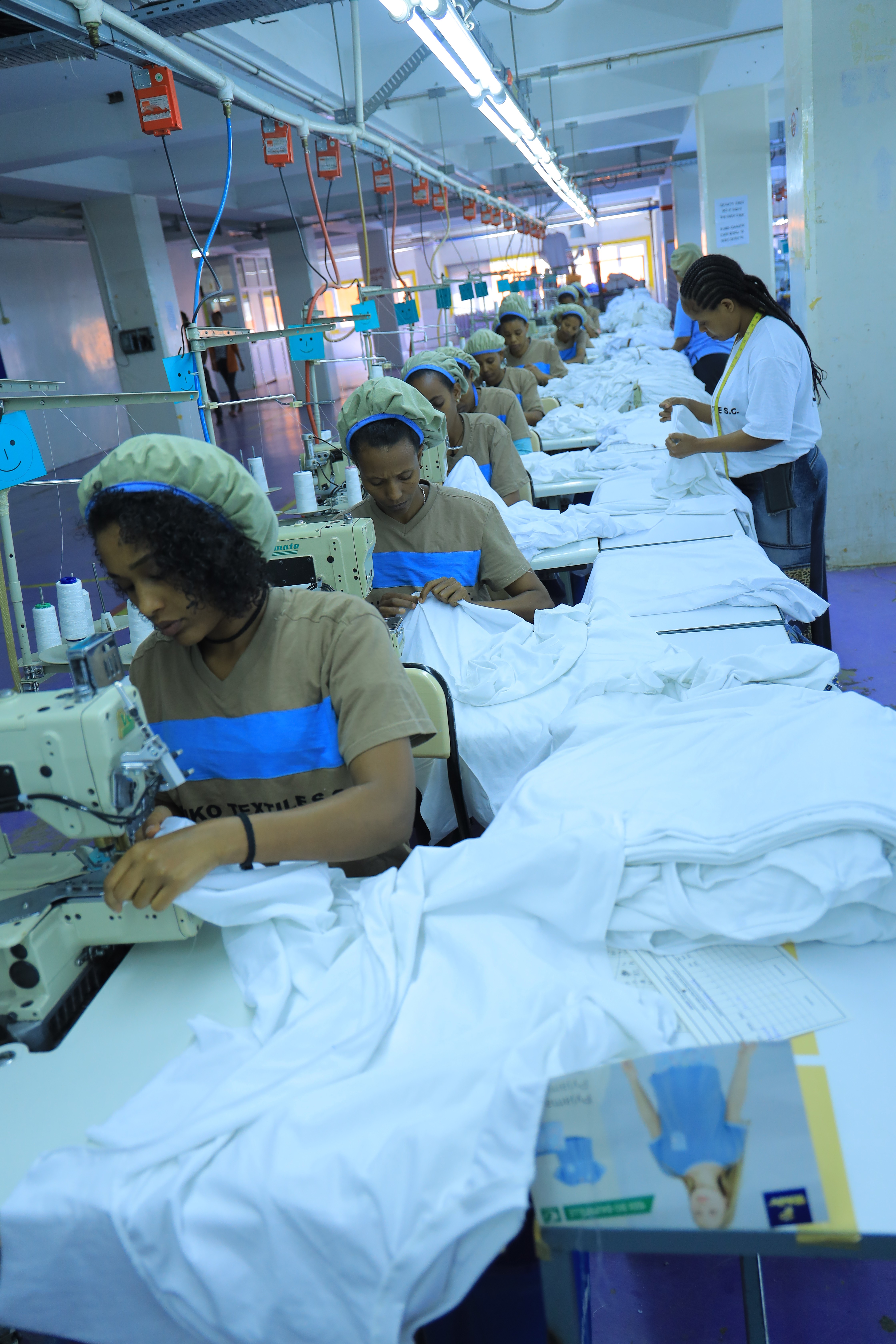 Empowered and happy textile workers in a safe environment