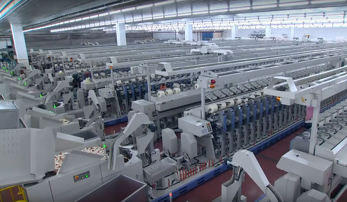 Spinning at Buluko Textile